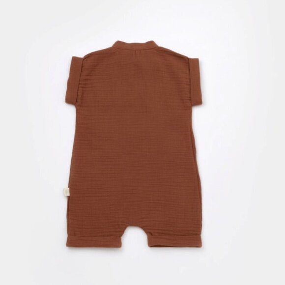 100% Organic Cotton Sleveless Romper - Picture 13 of 14